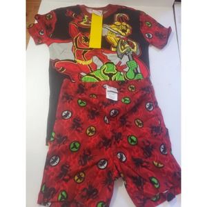 New old stock nwt disney power rangers mystic force pj pals pajamas